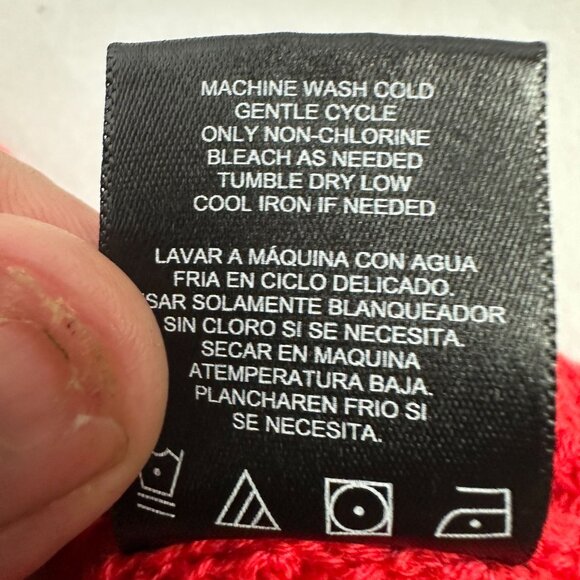 Madden NYC Womens Lace-Up Crochet Dress Size XXL Red - Picture 8 of 8